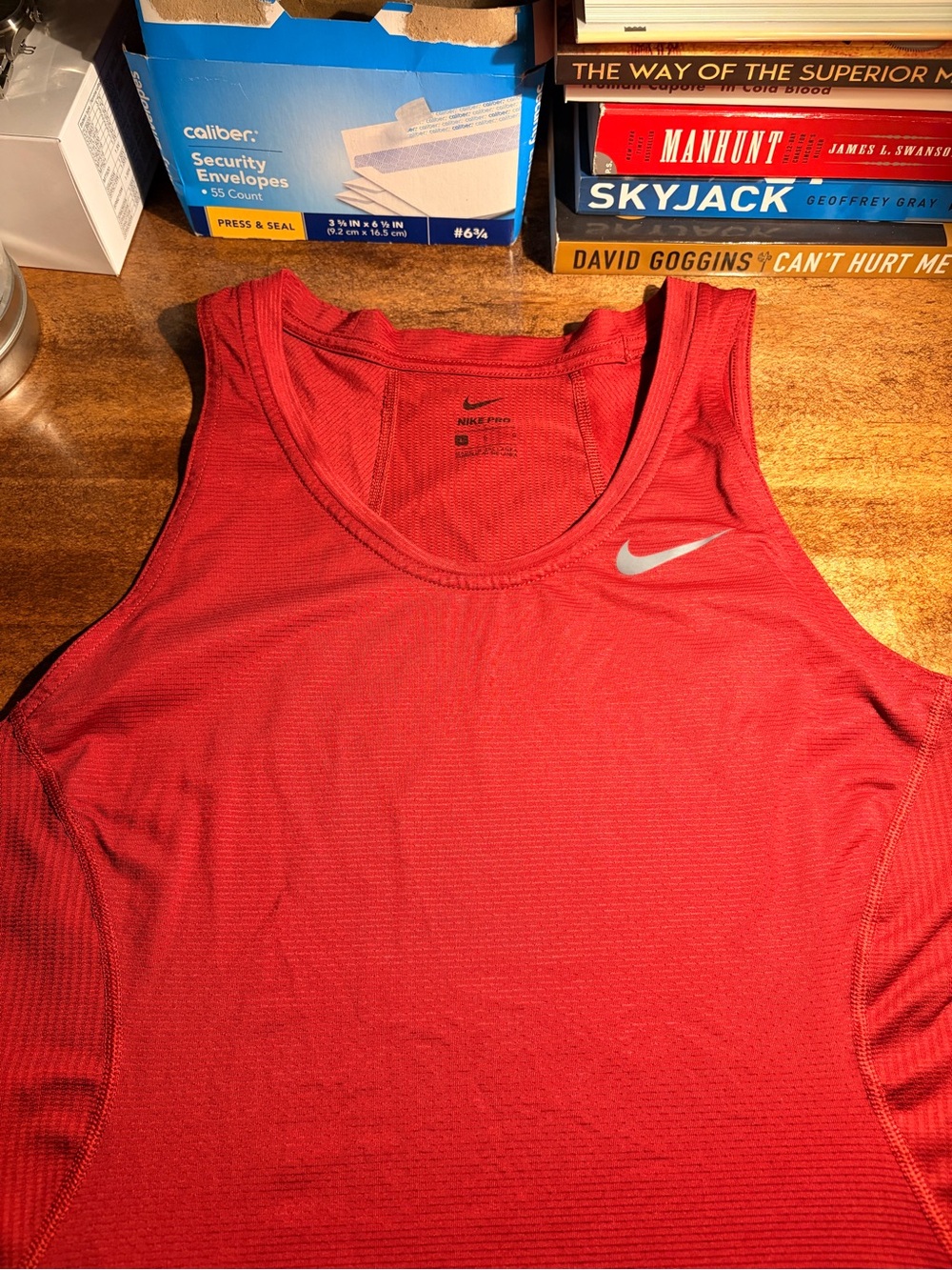 Nike pro compression tank top